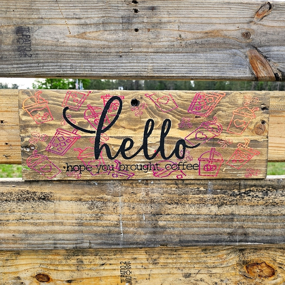 Welcome sign